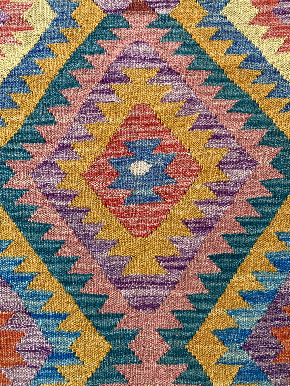Handmade Afghan Chobi Kilim Runner Rug 491x81 cm KAS#821