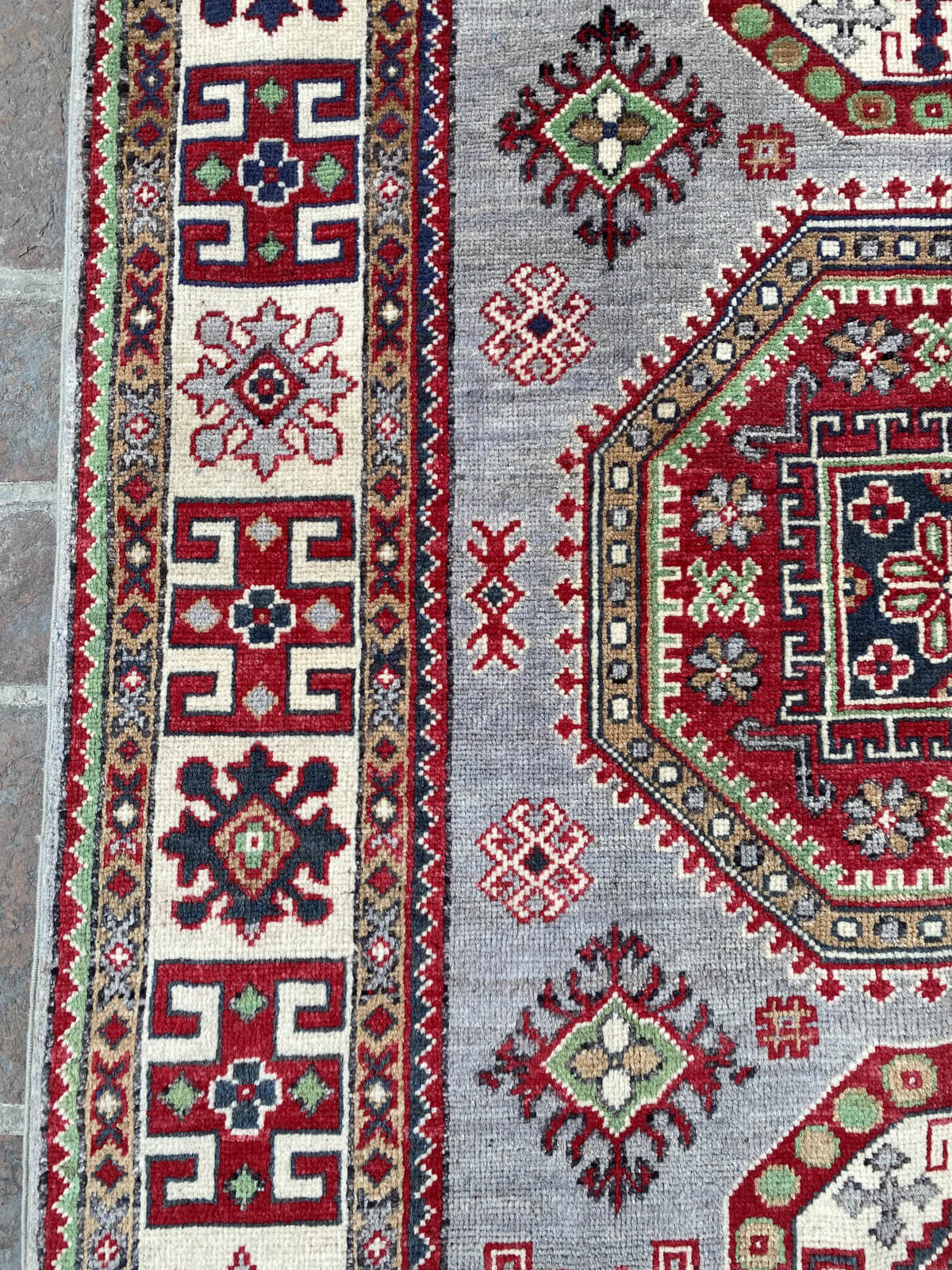 Handmade Afghan Kazak Rug 177x113 cm KAS#827