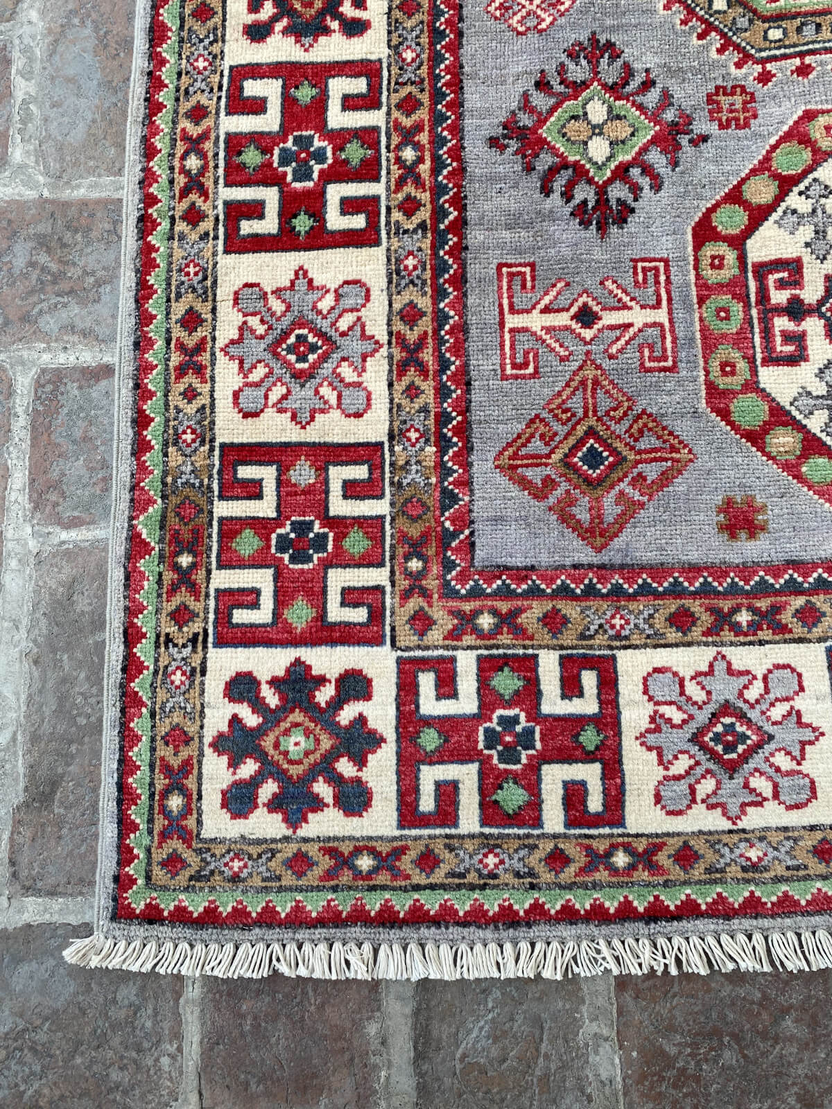 Handmade Afghan Kazak Rug 177x113 cm KAS#827