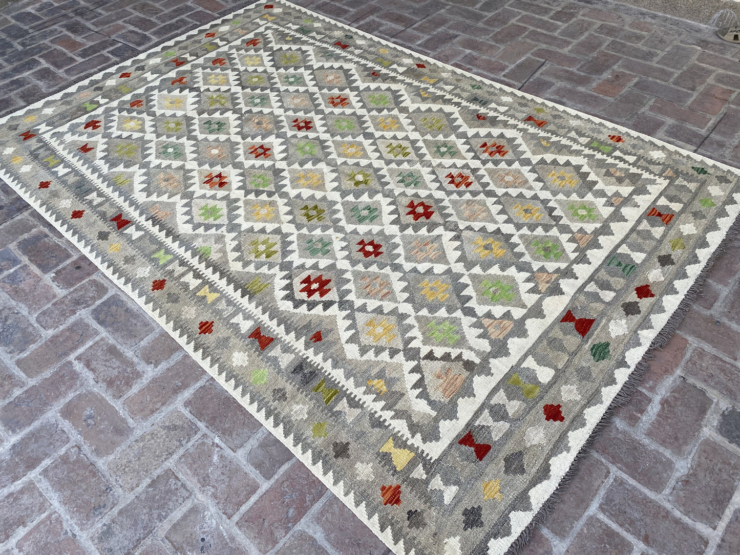 Handmade Chobi Kilim Rug |300 CM x 200 CM KAS#03