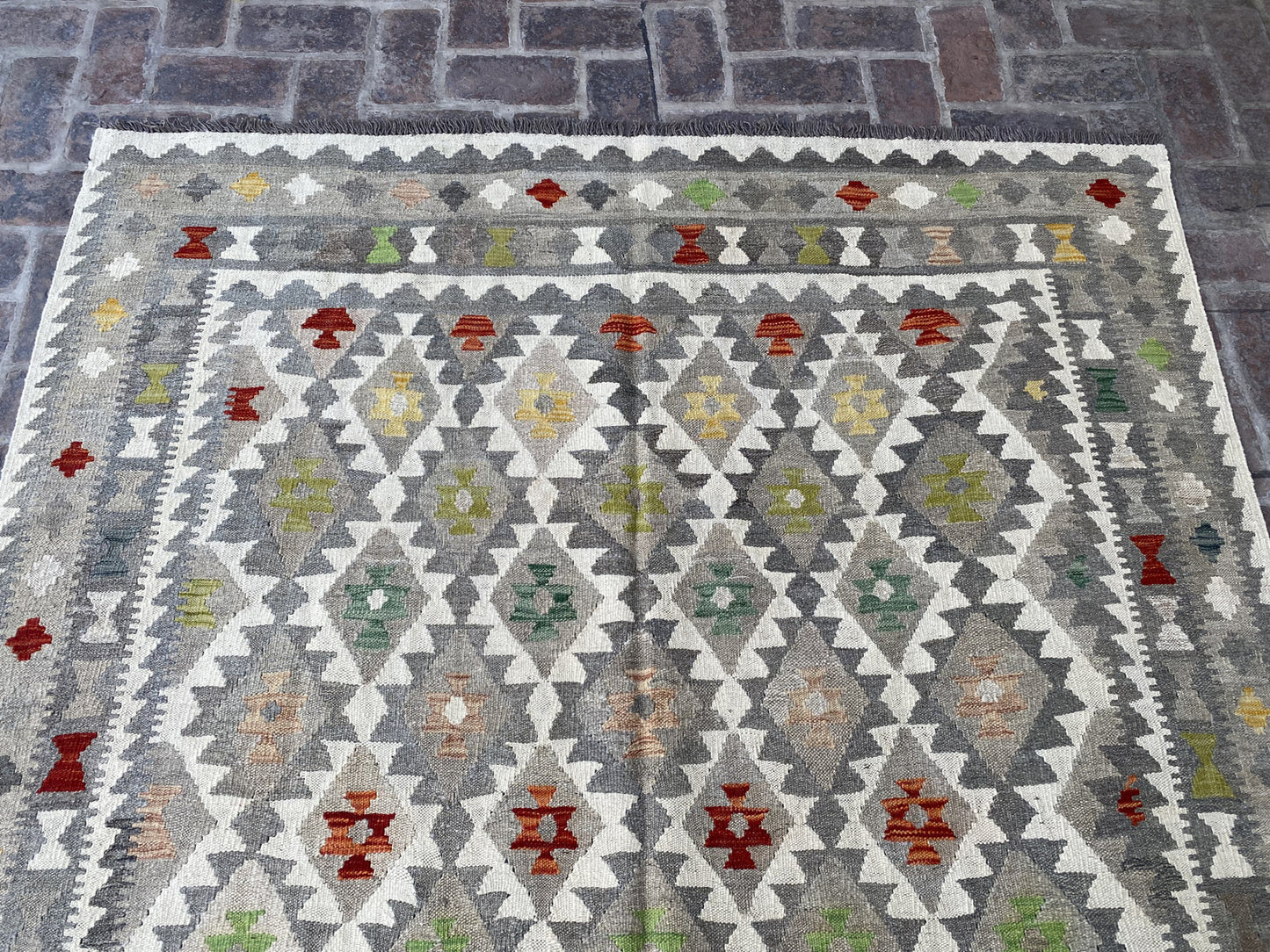 Handmade Chobi Kilim Rug |300 CM x 200 CM KAS#03