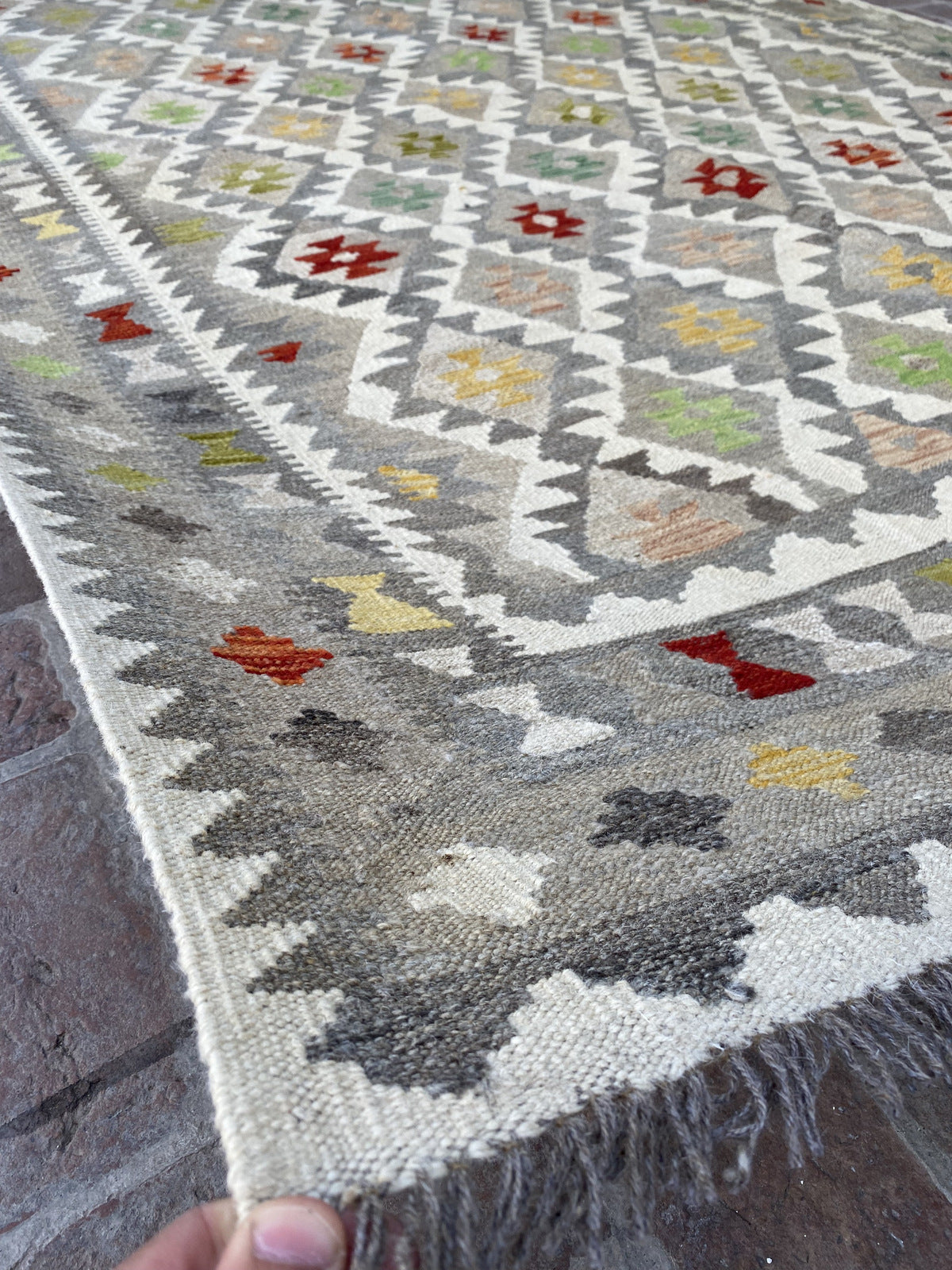 Handmade Chobi Kilim Rug |300 CM x 200 CM KAS#03