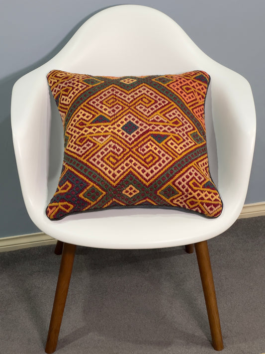 Kuchi Design Kilim Cushion Cover | 45 CM x 45 CM AF#68