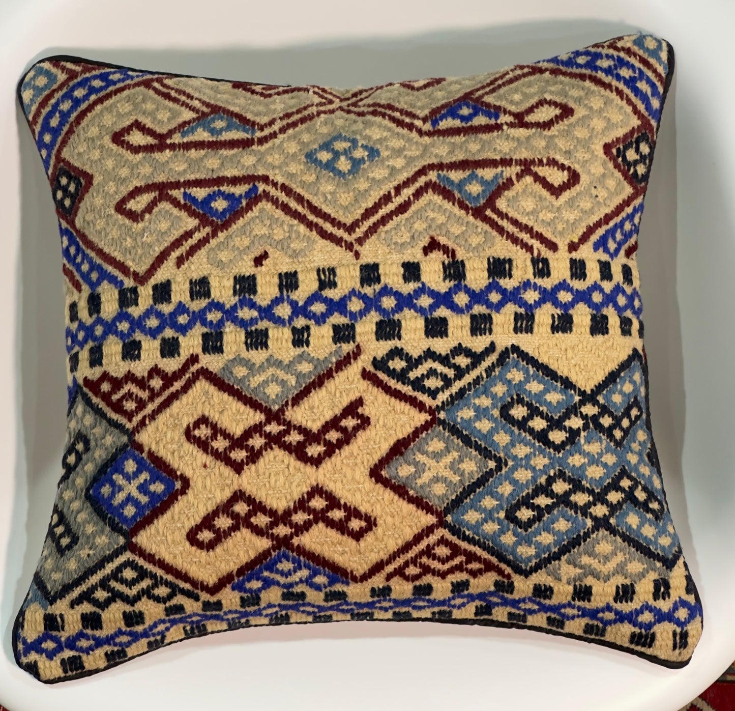 Kuchi Design Kilim Cushion Cover | 45 CM x 45 CM AF#73