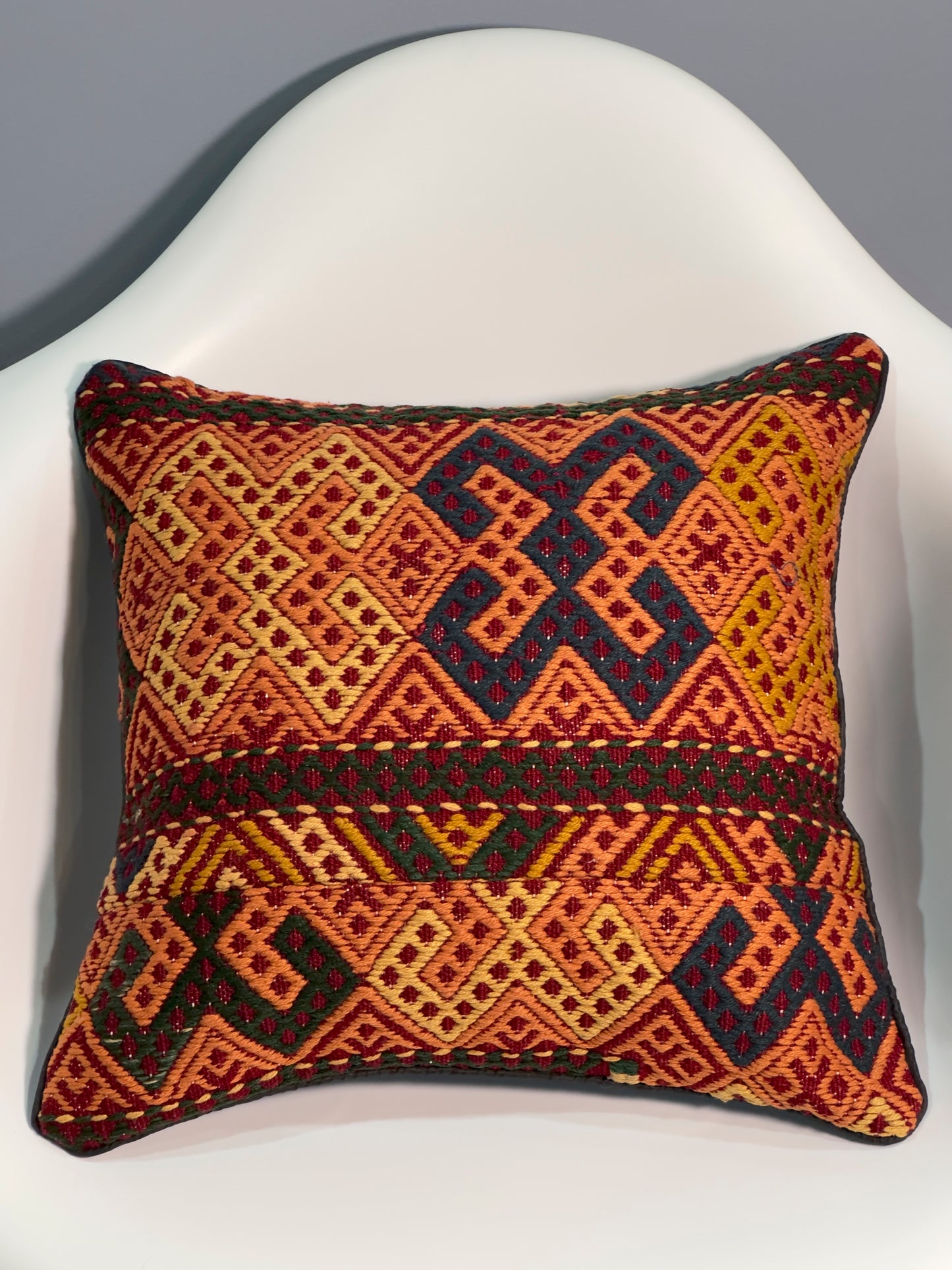 Kuchi Design Kilim Cushion Cover | 45 CM x 45 CM AF#74