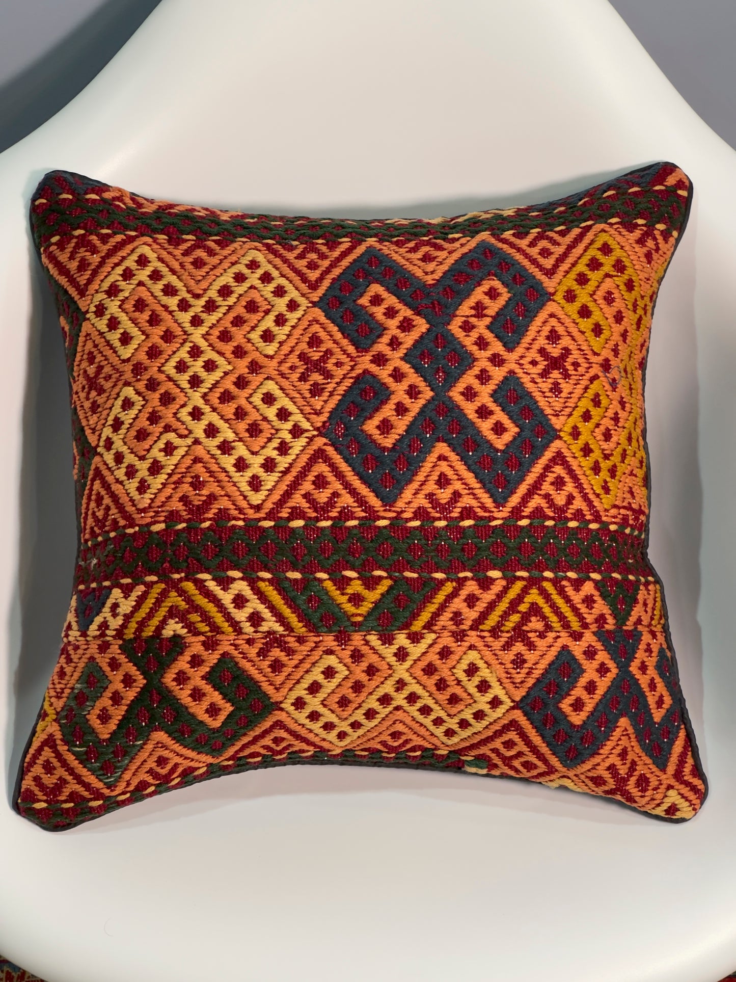 Kuchi Design Kilim Cushion Cover | 45 CM x 45 CM AF#74