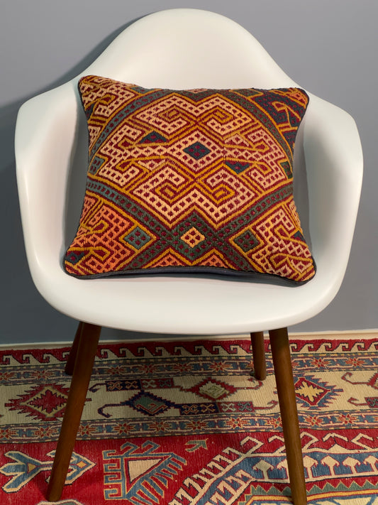 Kuchi Design Kilim Cushion Cover | 45 CM x 45 CM AF#75