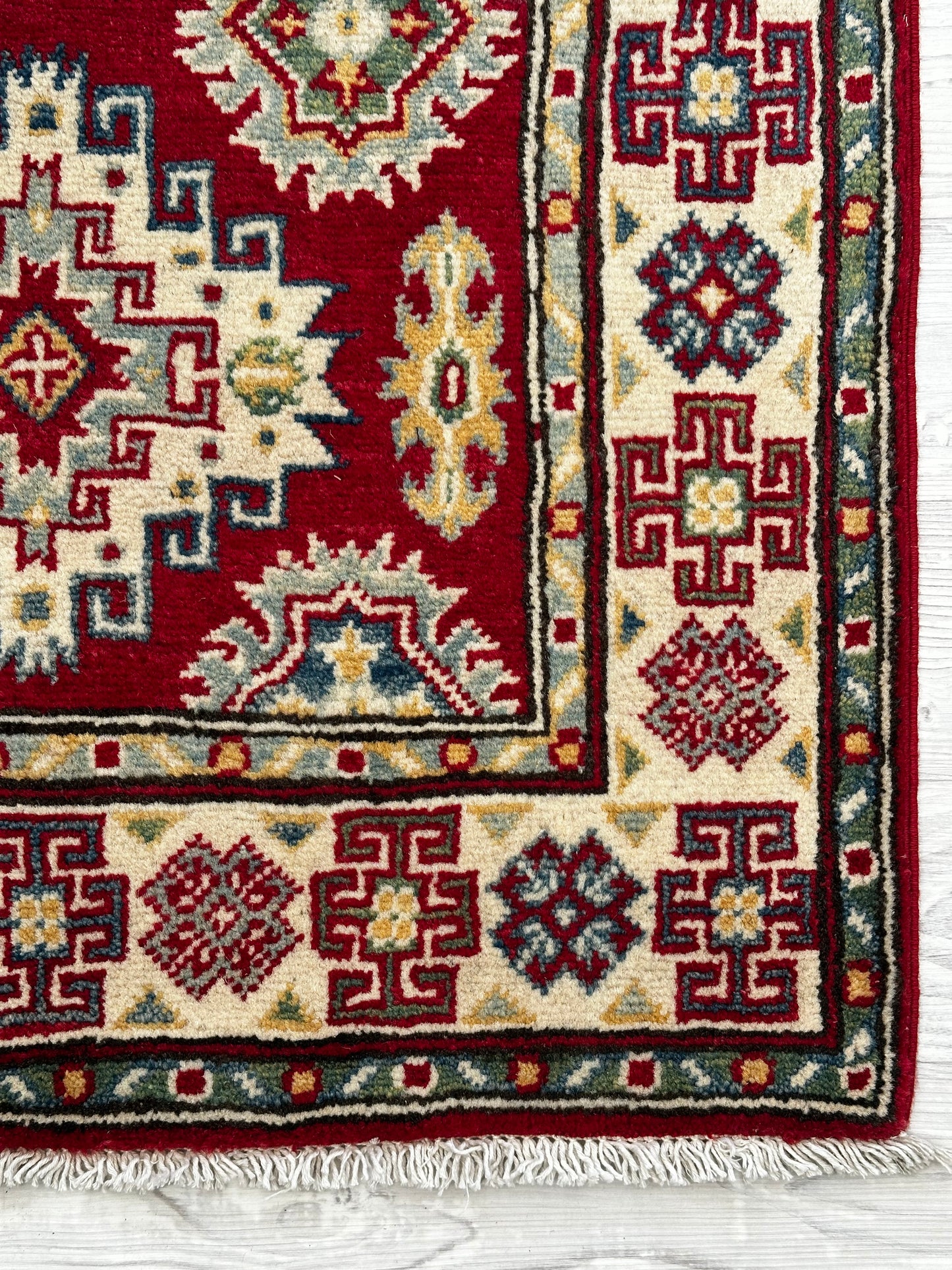 Handmade Red Kazak Rug 130 CM x 80CM KAS#5037