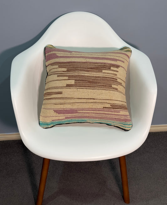 Modern Design Kilim Cushion Cover | 45 CM x 45 CM AF#78