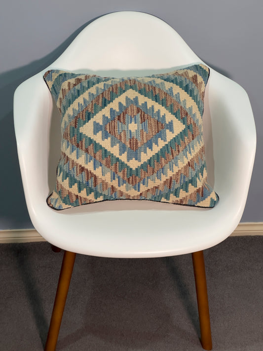 Chobi  Kilim Cushion Cover | 45 CM x 45 CM AF#79