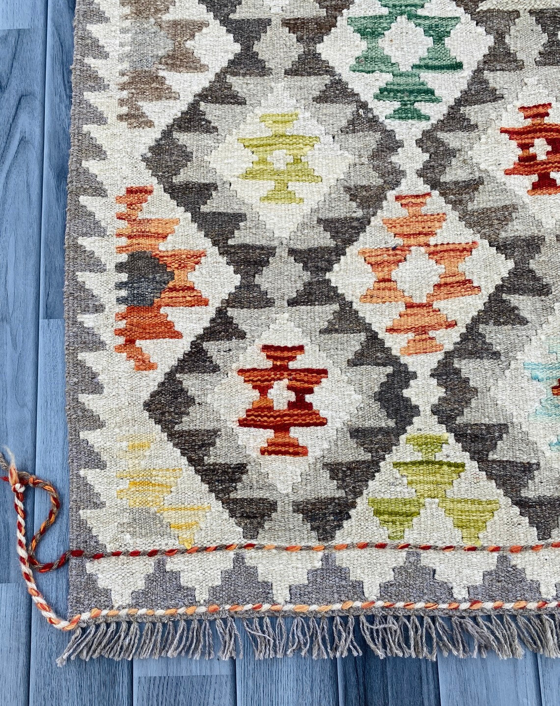 Handmade Afghan Chobi Kilim Rug 153 CM x 97 CM ( SS # 15 ).