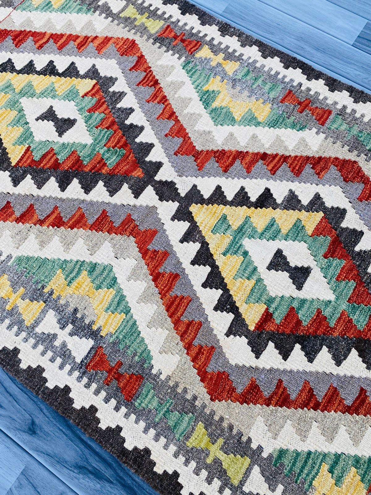 Handmade Afghan Chobi Kilim Rug 156 CM x 98 CM ( SS # 04 ).