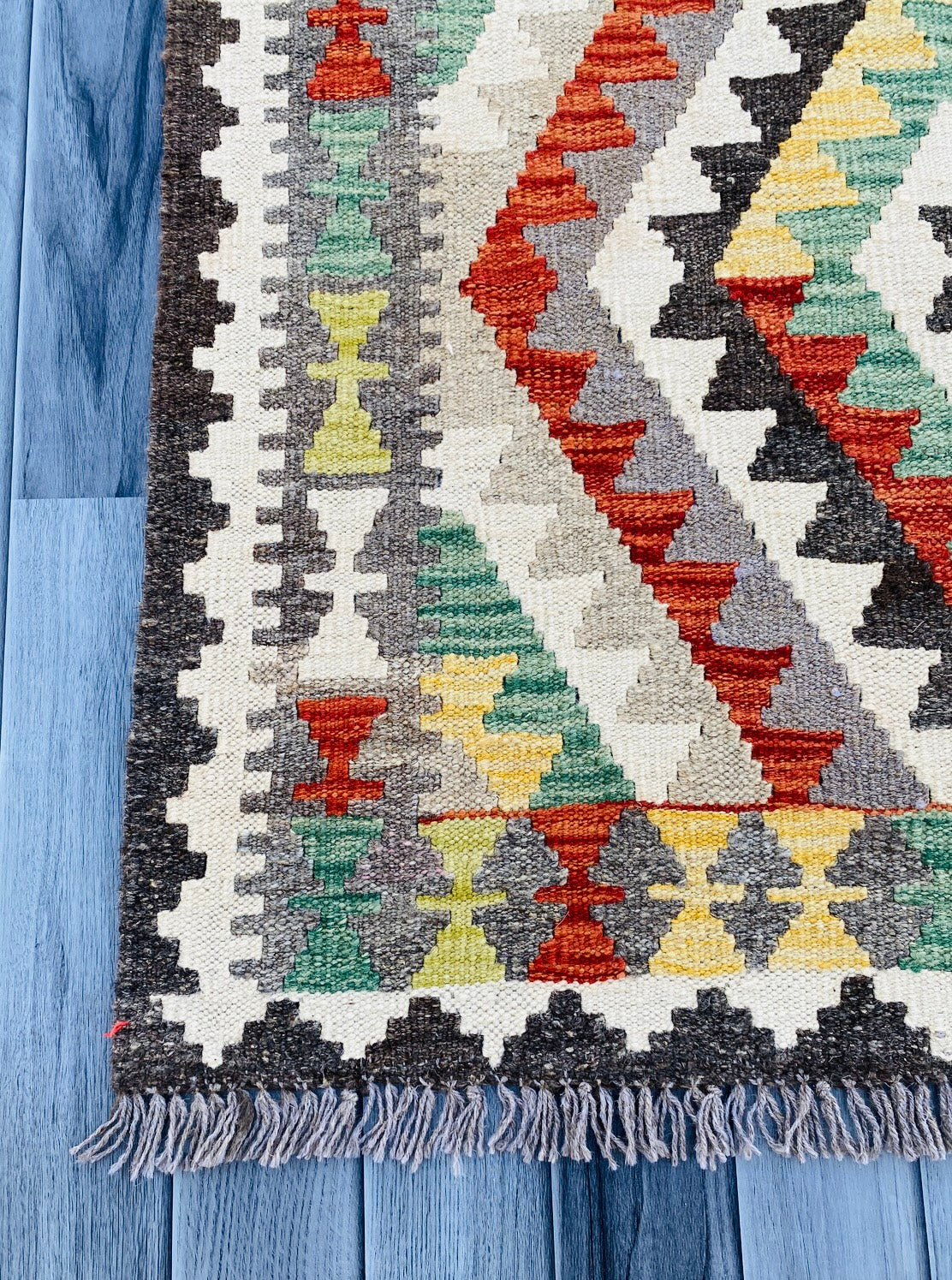 Handmade Afghan Chobi Kilim Rug 156 CM x 98 CM ( SS # 04 ).