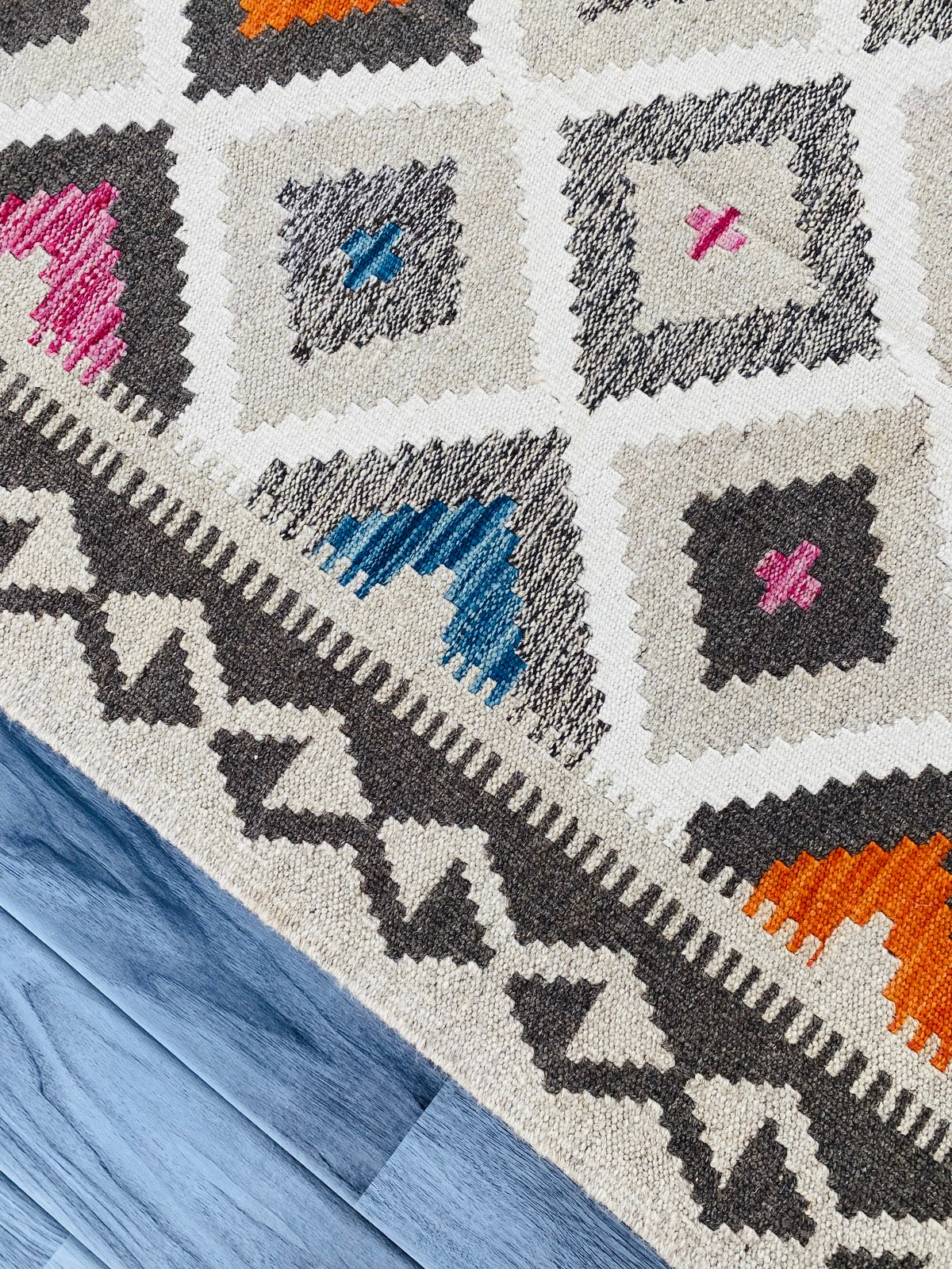 Handmade Afghan Chobi Kilim Rug 149 CM x 99 CM ( SS # 13 ).