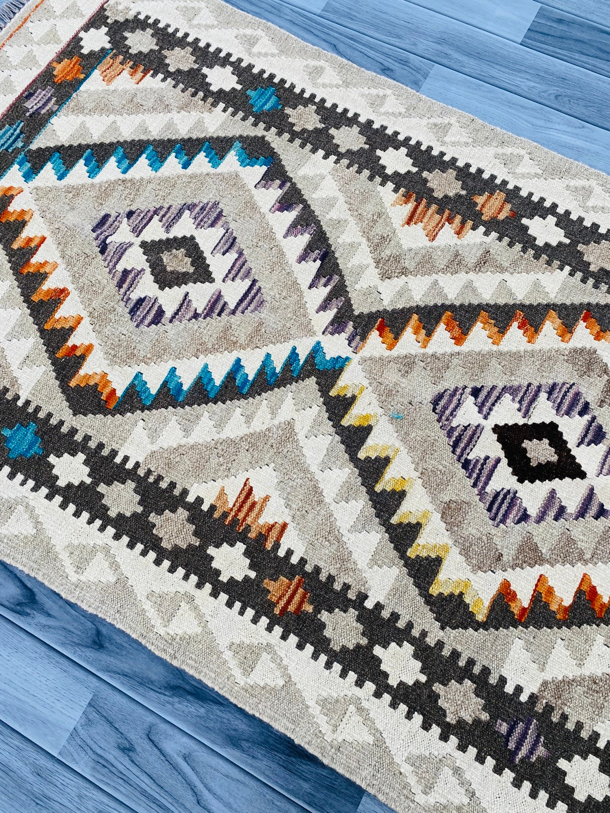 Handmade Afghan Chobi Kilim Rug 149 CM x 96 CM ( SS # 05 ).