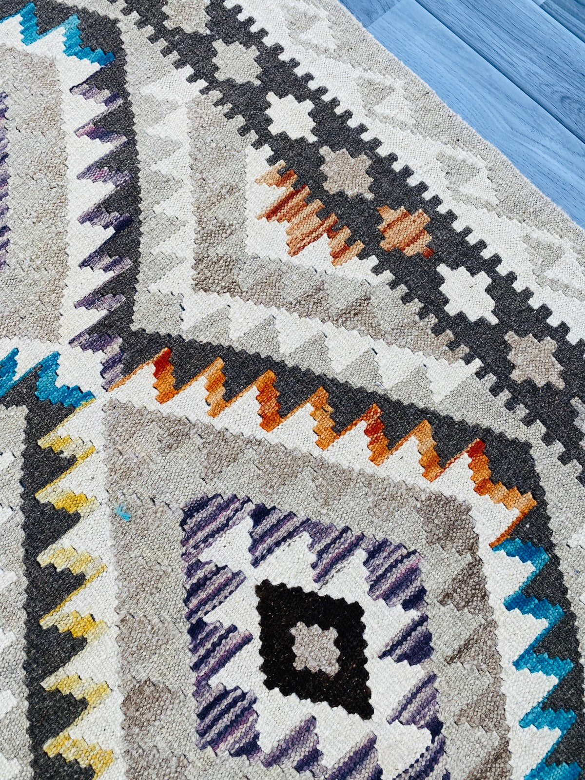 Handmade Afghan Chobi Kilim Rug 149 CM x 96 CM ( SS # 05 ).