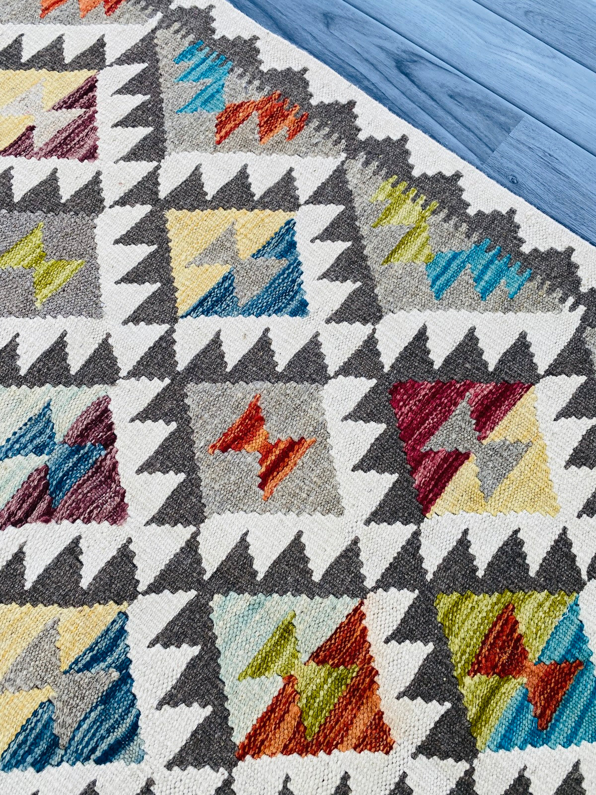 Handmade Afghan Chobi Kilim Rug 144 CM x 99 CM ( SS # 14 ).
