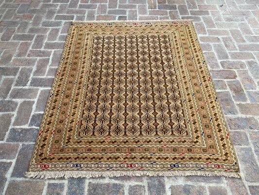 Hand Woven Meshwani Rugs | 181 CM x 152 CM KA#317