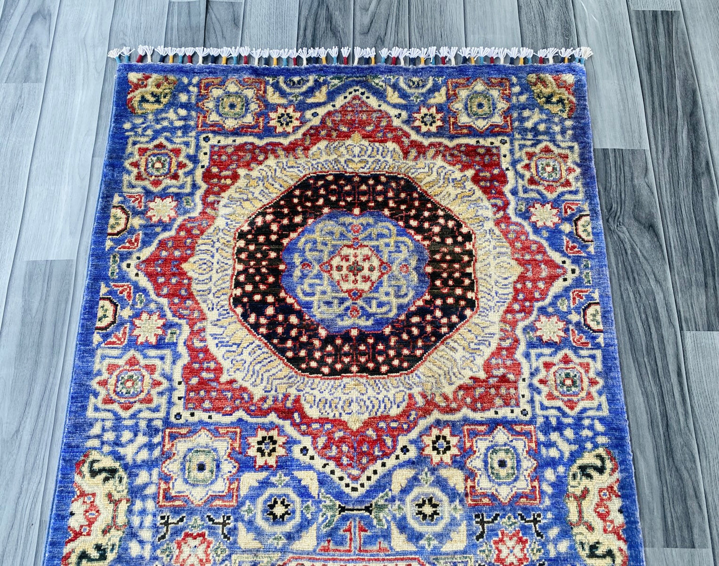 Handmade Afghan Chobi Hallway Runner Rug 296 CM x 78 CM ( SS#33 )