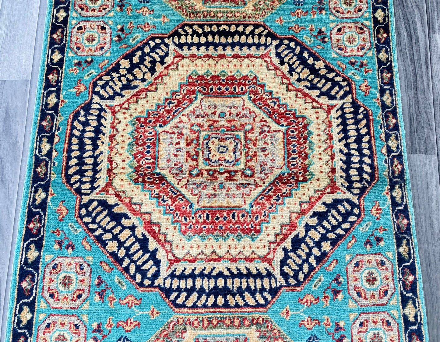 Handmade Fine Quality Chobi Wool Rug ( 147 CM x 87 CM ) SS#58