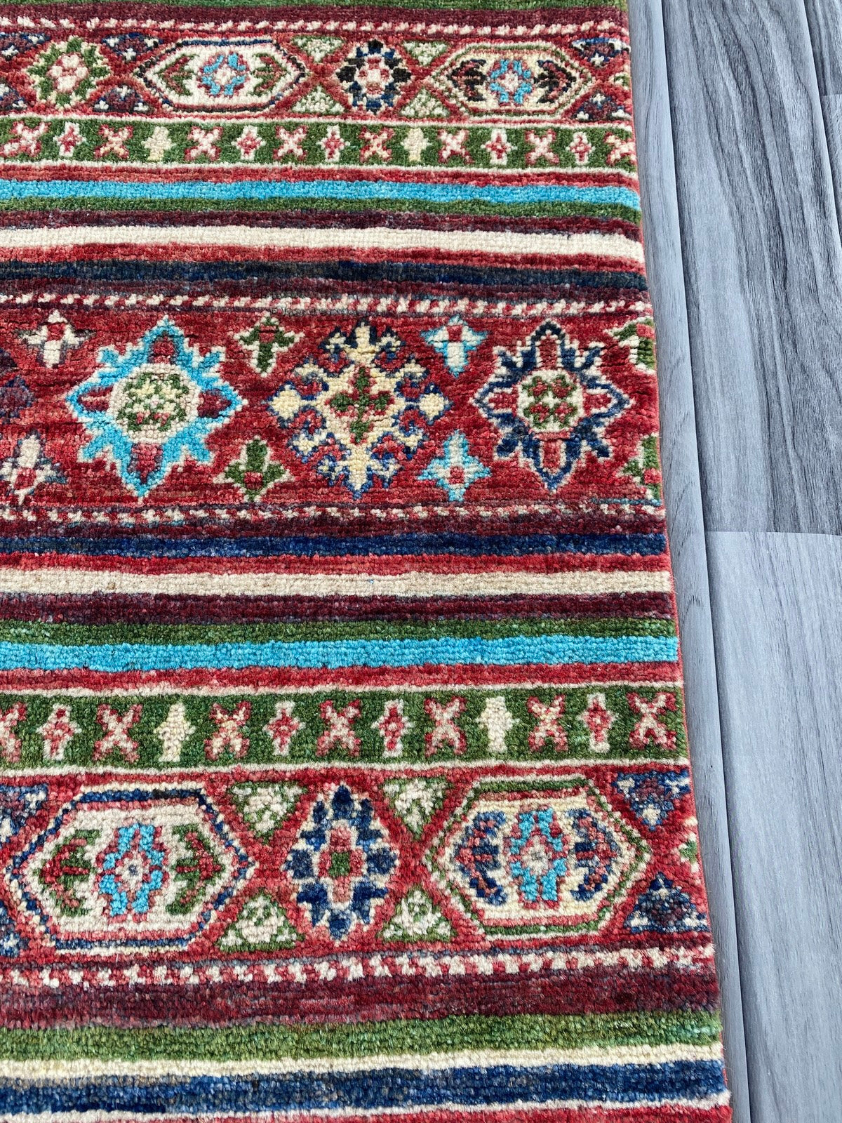 Handmade Fine Quality Chobi Wool Rug ( 128 CM x 85 CM ) SS#61