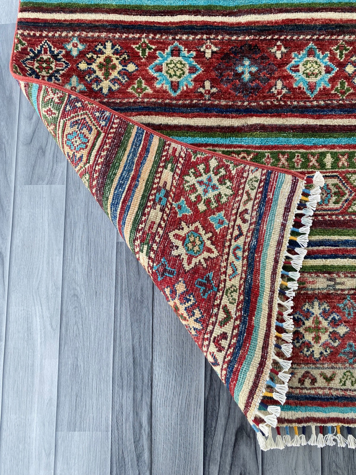 Handmade Fine Quality Chobi Wool Rug ( 128 CM x 85 CM ) SS#61