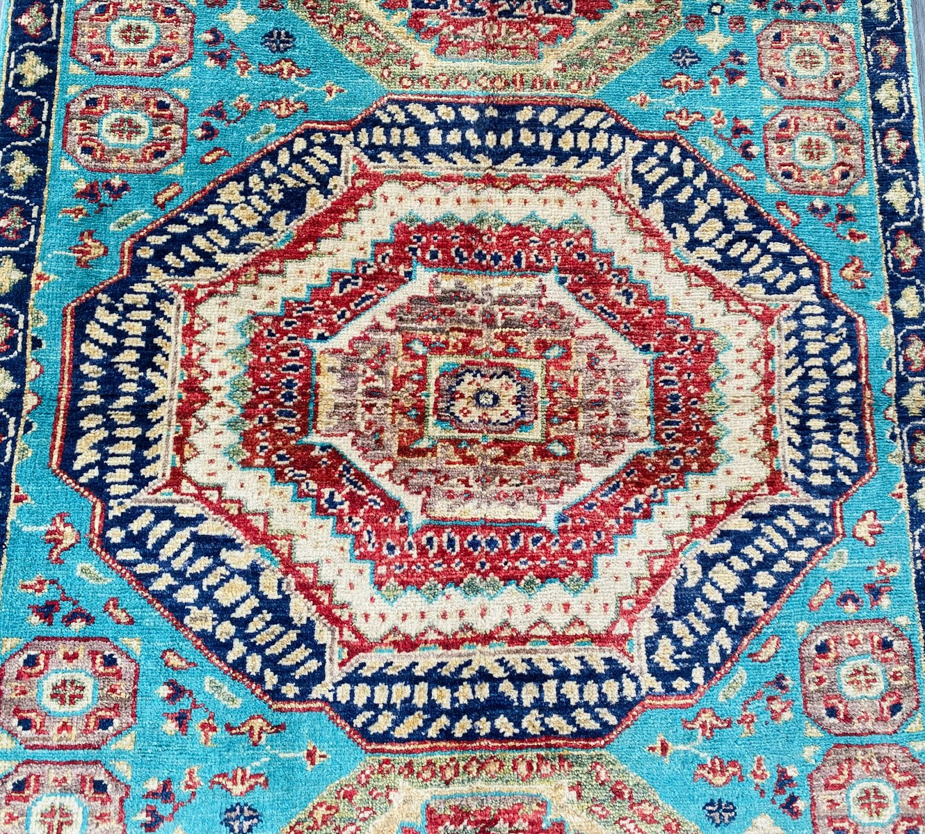 Handmade Fine Quality Chobi Wool Rug  ( 120 CM x 80 CM ) SS#71