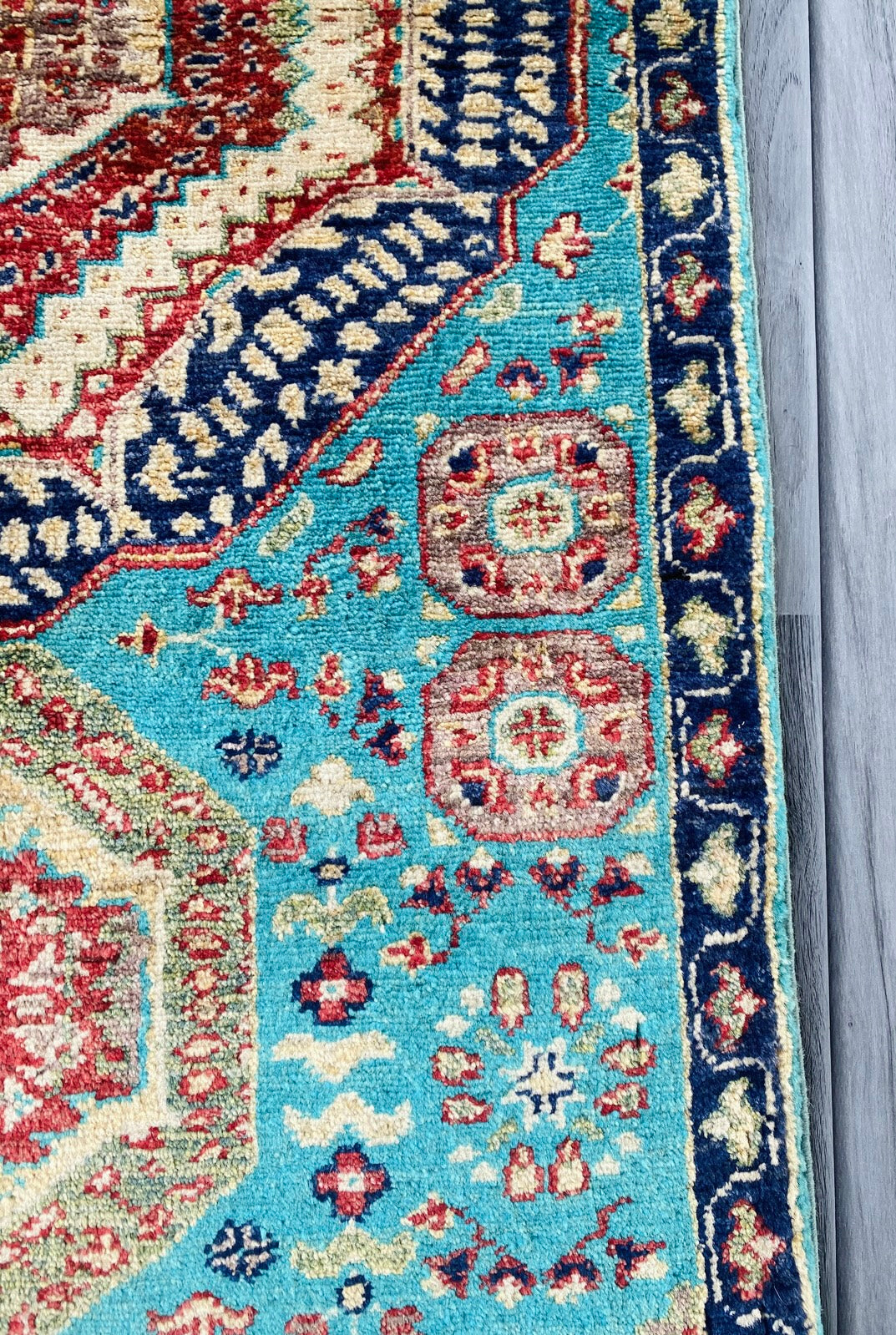 Handmade Fine Quality Chobi Wool Rug  ( 120 CM x 80 CM ) SS#71