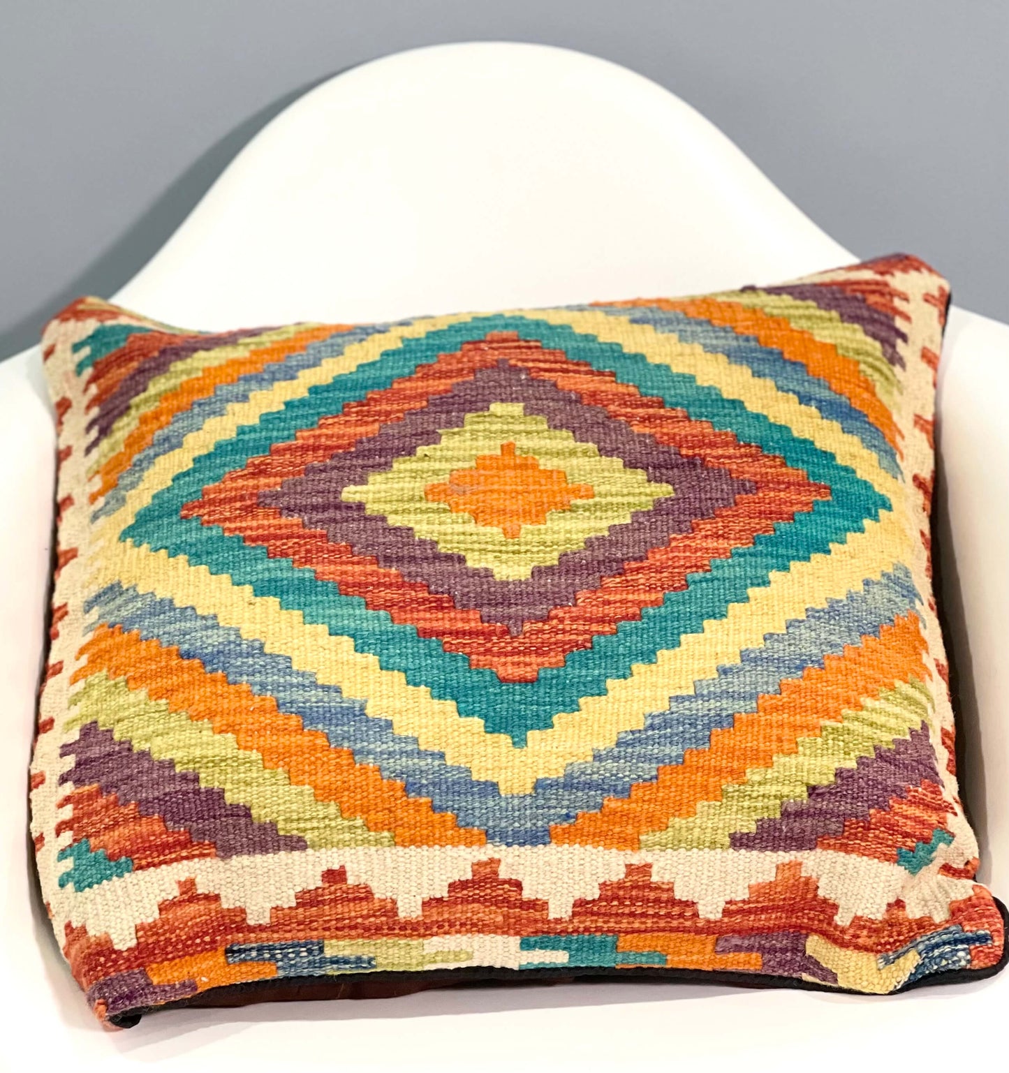 Chobi Kilim Cushion Cover 45cm X 45cm AF#97