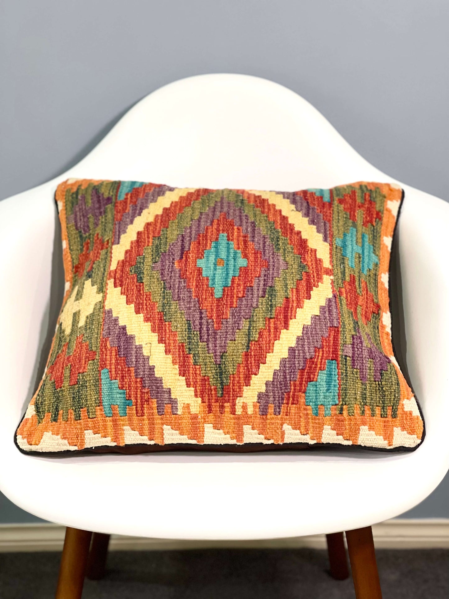 Chobi Cushion Cover 45 cm X 45 cm AF#101