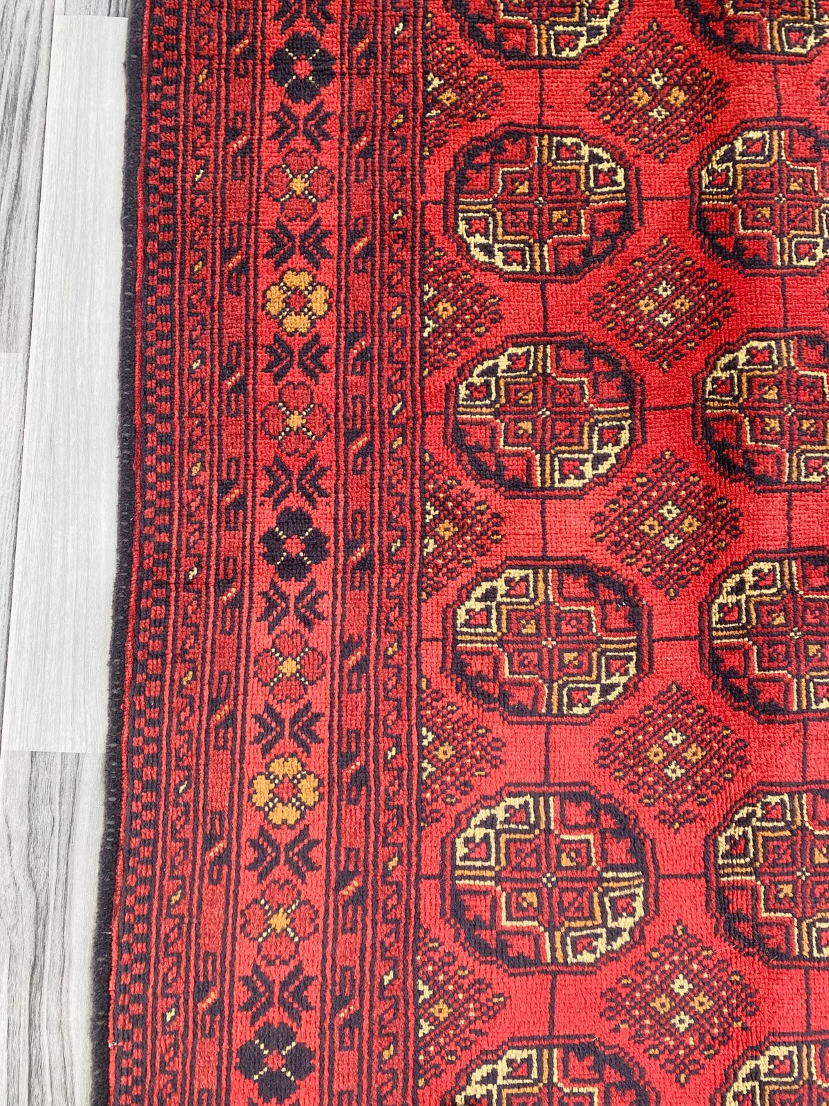 Handmade Afghan Traditional Wool Rug 200CM x 145CM (SS#30)