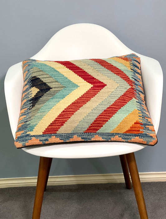 Chobi Kilim Cushion Cover 50cm X 50cm AF#119