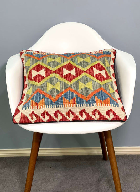 Chobi Kilim Cushion Cover 50cm X 50cm AF#120