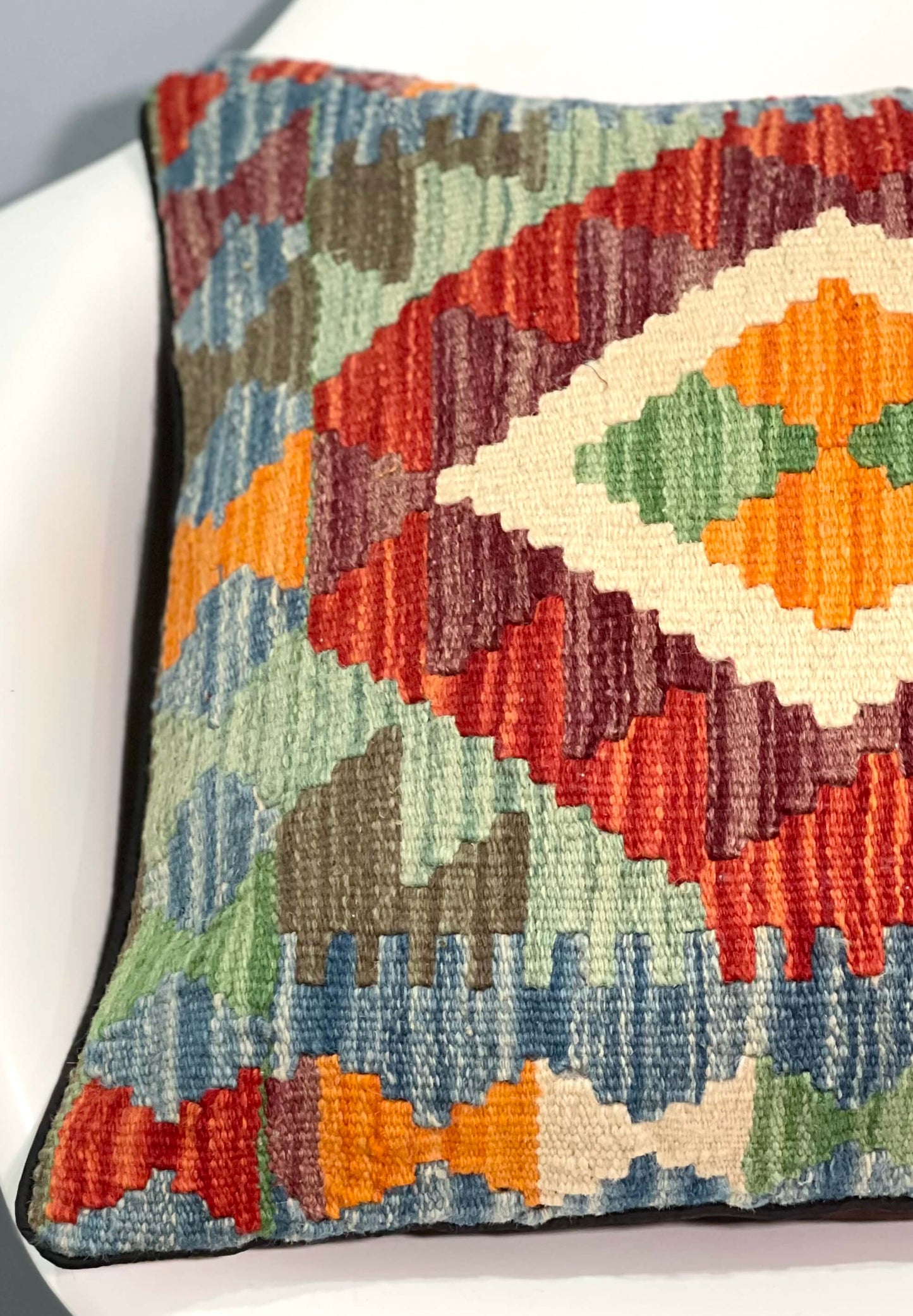Chobi Kilim Cushion Cover 50cm X 50cm AF#121