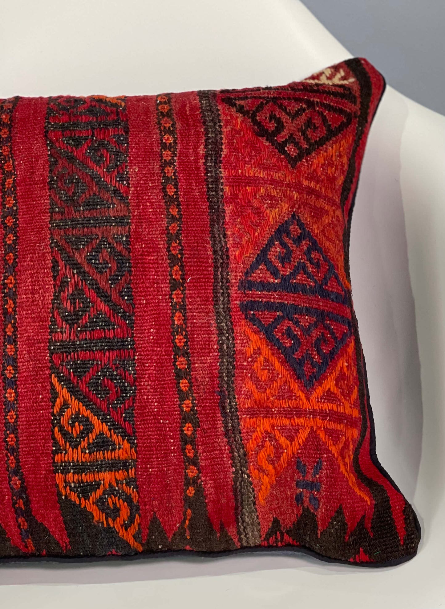 Traditional Afghan Cushion 45 cm x 45 cm (Traditional) AF#135