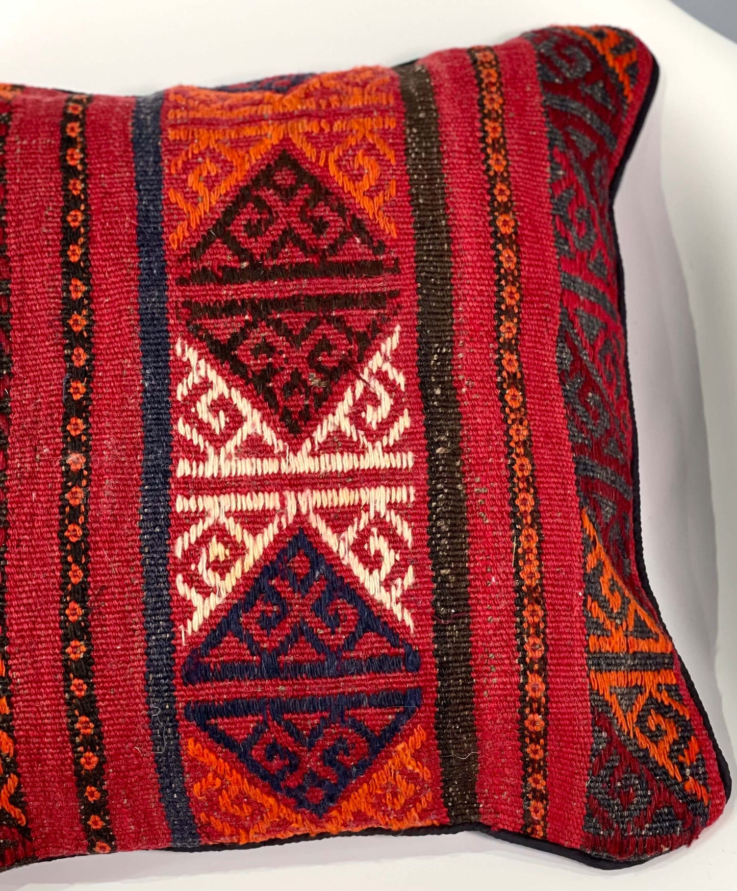 Traditional Afghan Cushion 45 cm x 45 cm (Traditional) AF#136