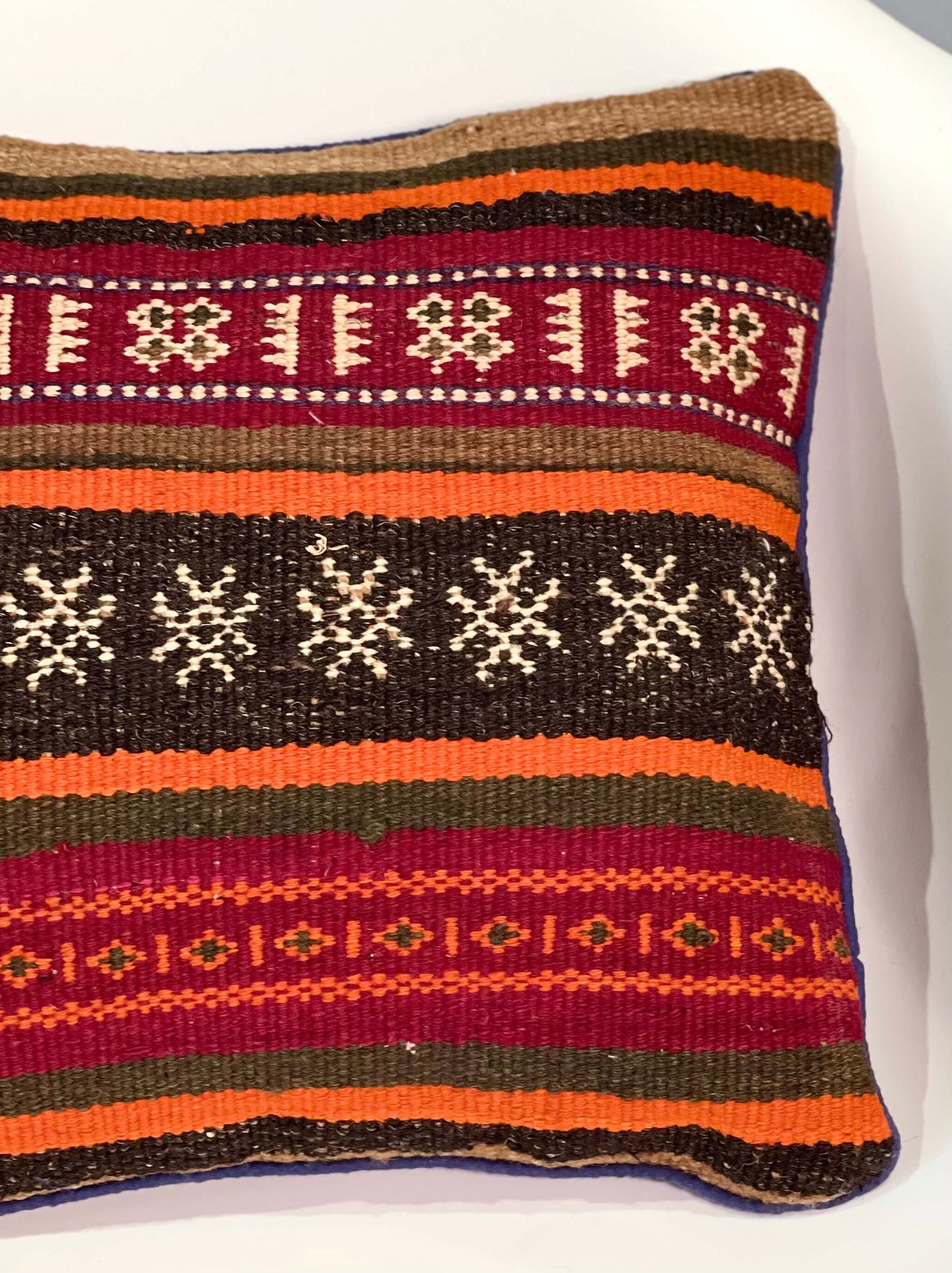 Traditional Afghan Cushion 40 cm x 40 cm (Traditional) AF#139