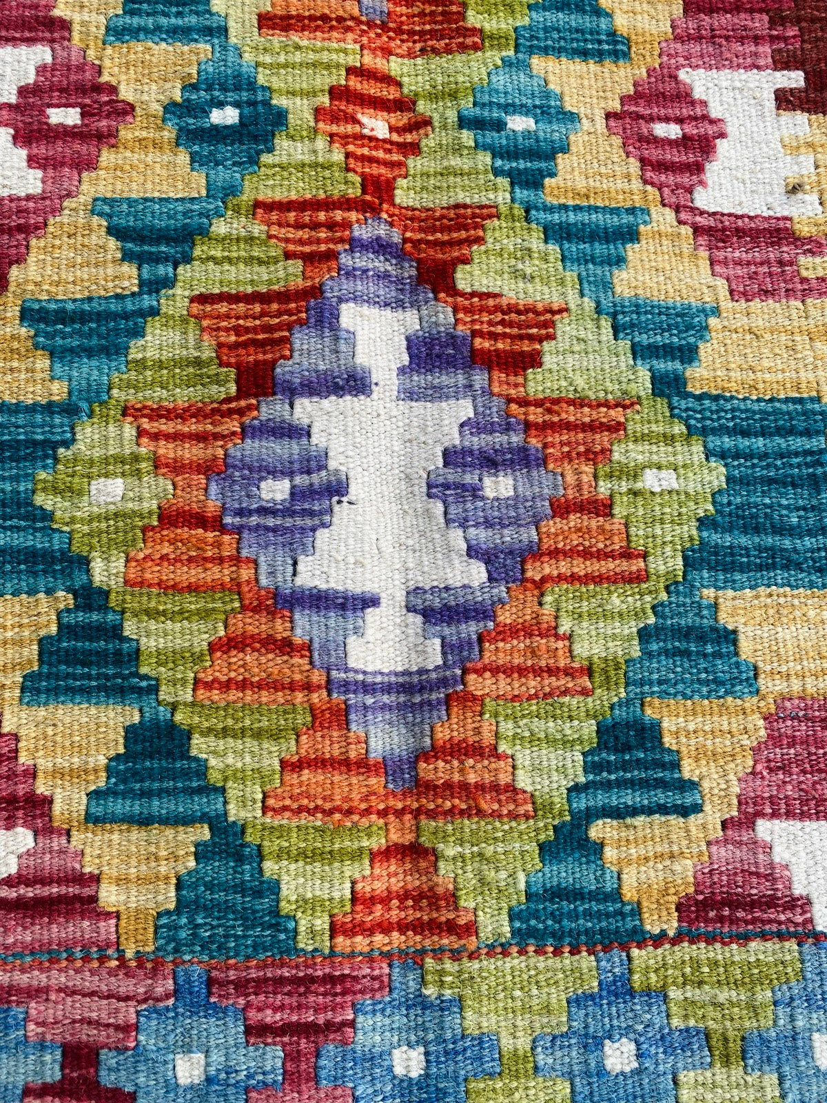 Handmade Afghan Chobi Kilim Rug 90 CM x 60 CM ( SS # 26 ).