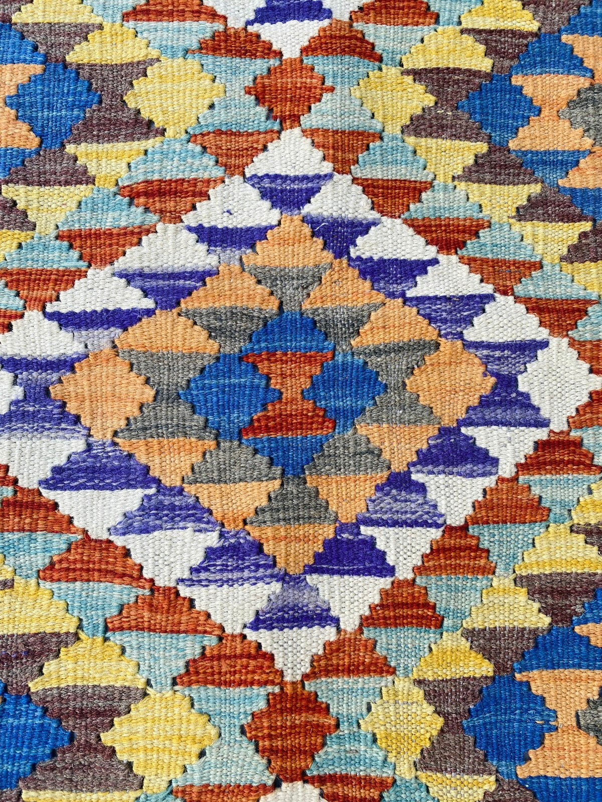 Handmade Afghan Chobi Kilim Hallway Runner Rug 201 CM x 71 CM ( SS # 101)