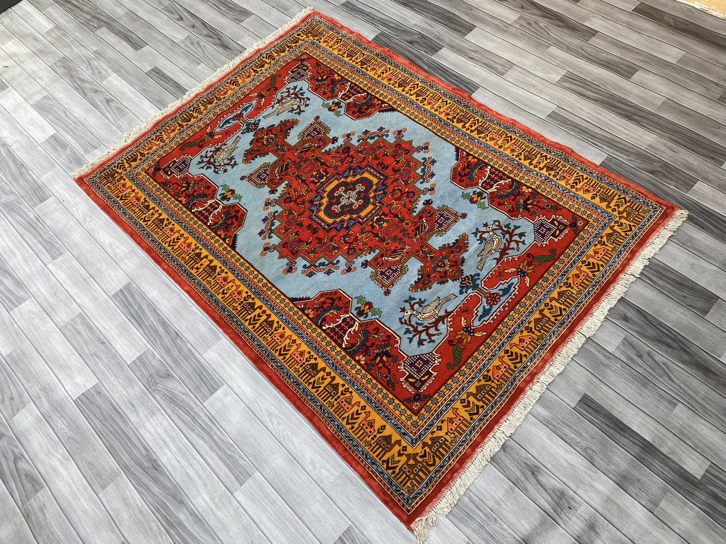 Hand Woven Traditional Balochi Rug | 192 CM x 142 CM SK#310
