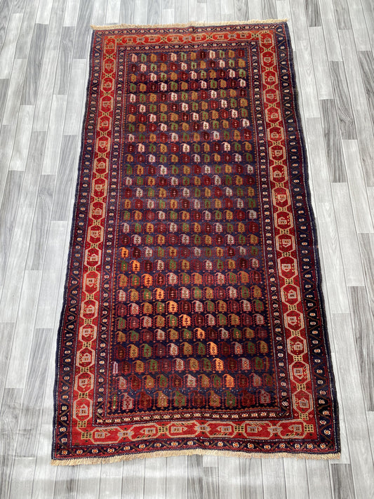 Hand Woven Traditional Hallway Runner | 260 CM x 136 CM SK#312