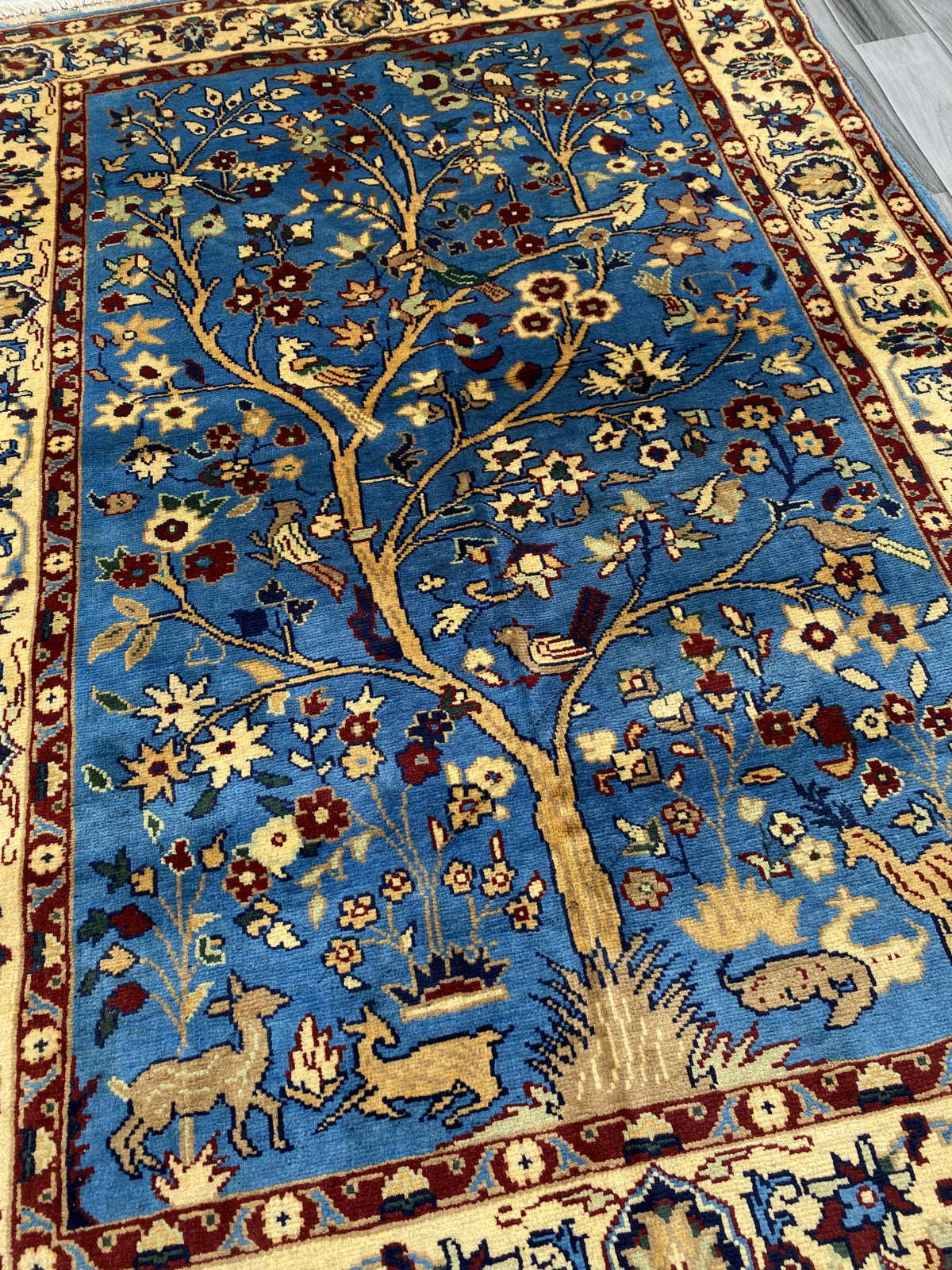 Hand Knotted Chobi Pictorial Rug | 154 CM x 106 CM SK#273