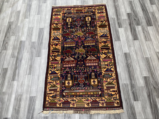 Hand Woven Traditional Rug | 230 CM x 120 CM KS # 11