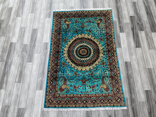 Hand Woven Traditional Rug | 156 CM x 101 CM KSM # 274