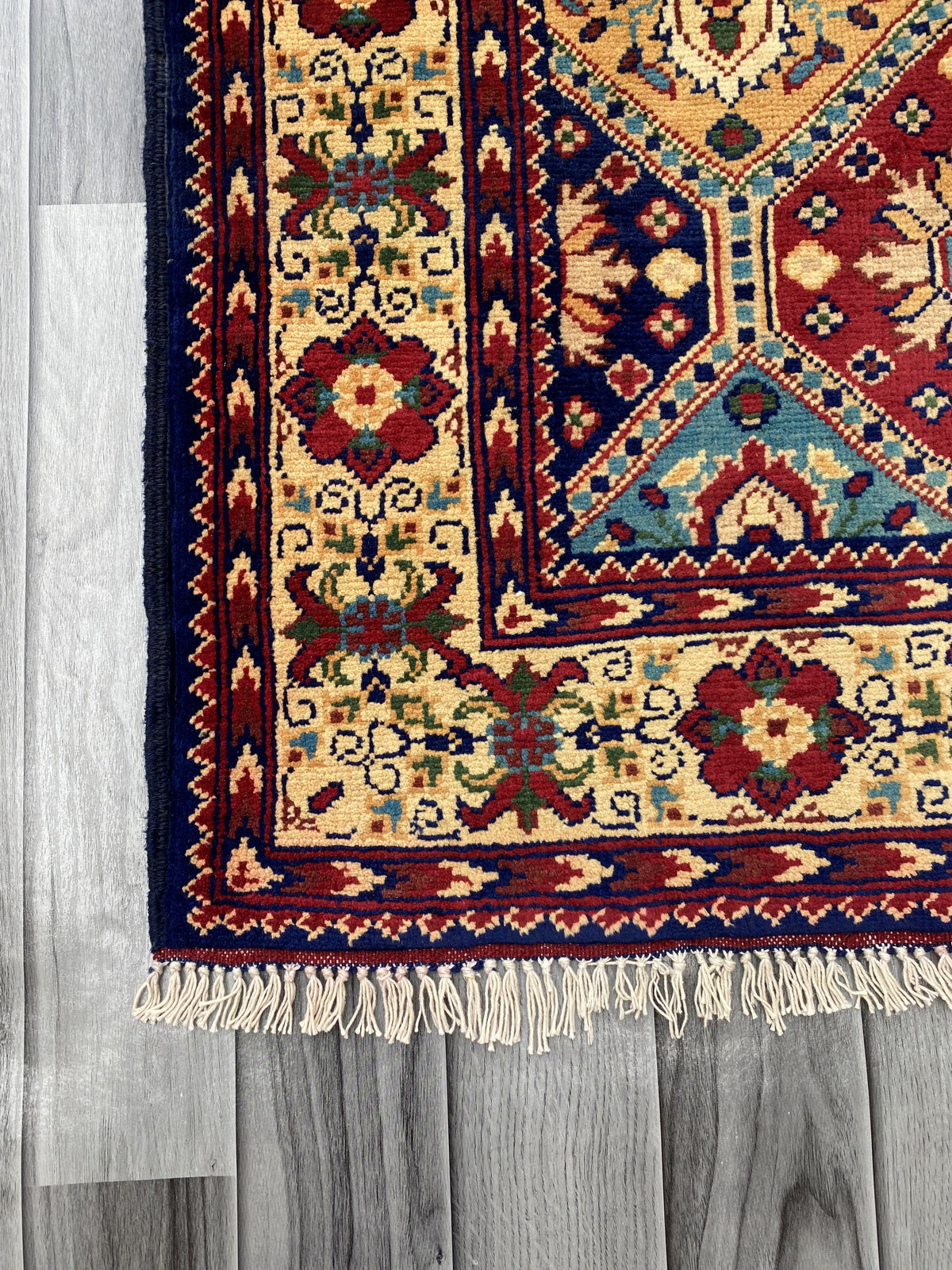 Hand Woven Traditional Hallway Runner Rug | 170 CM x 98 CM KSM # 3226