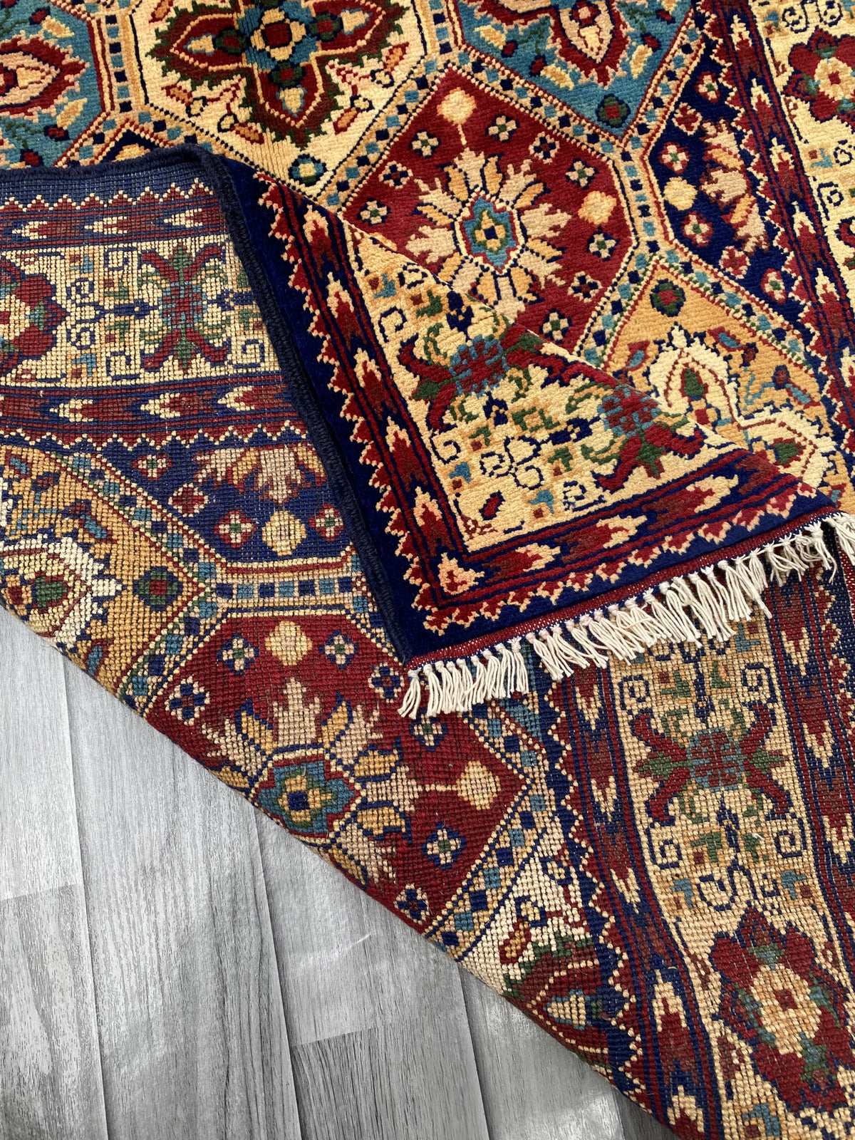 Hand Woven Traditional Hallway Runner Rug | 170 CM x 98 CM KSM # 3226