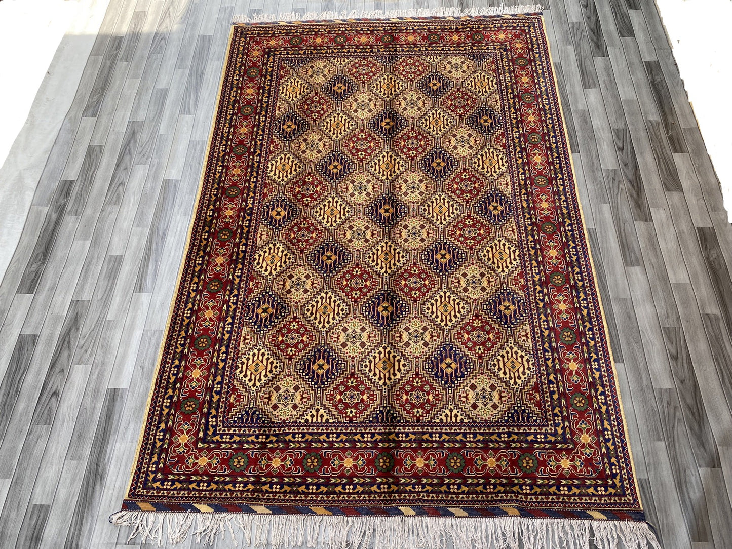 Hand Woven Traditional Rug | 296 CM x 204 CM KSM # 3184