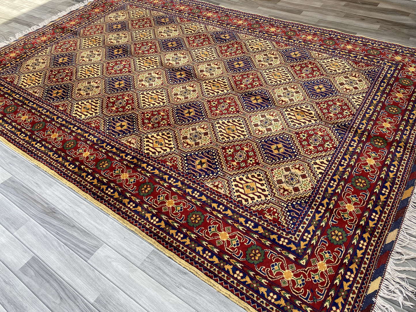 Hand Woven Traditional Rug | 296 CM x 204 CM KSM # 3184
