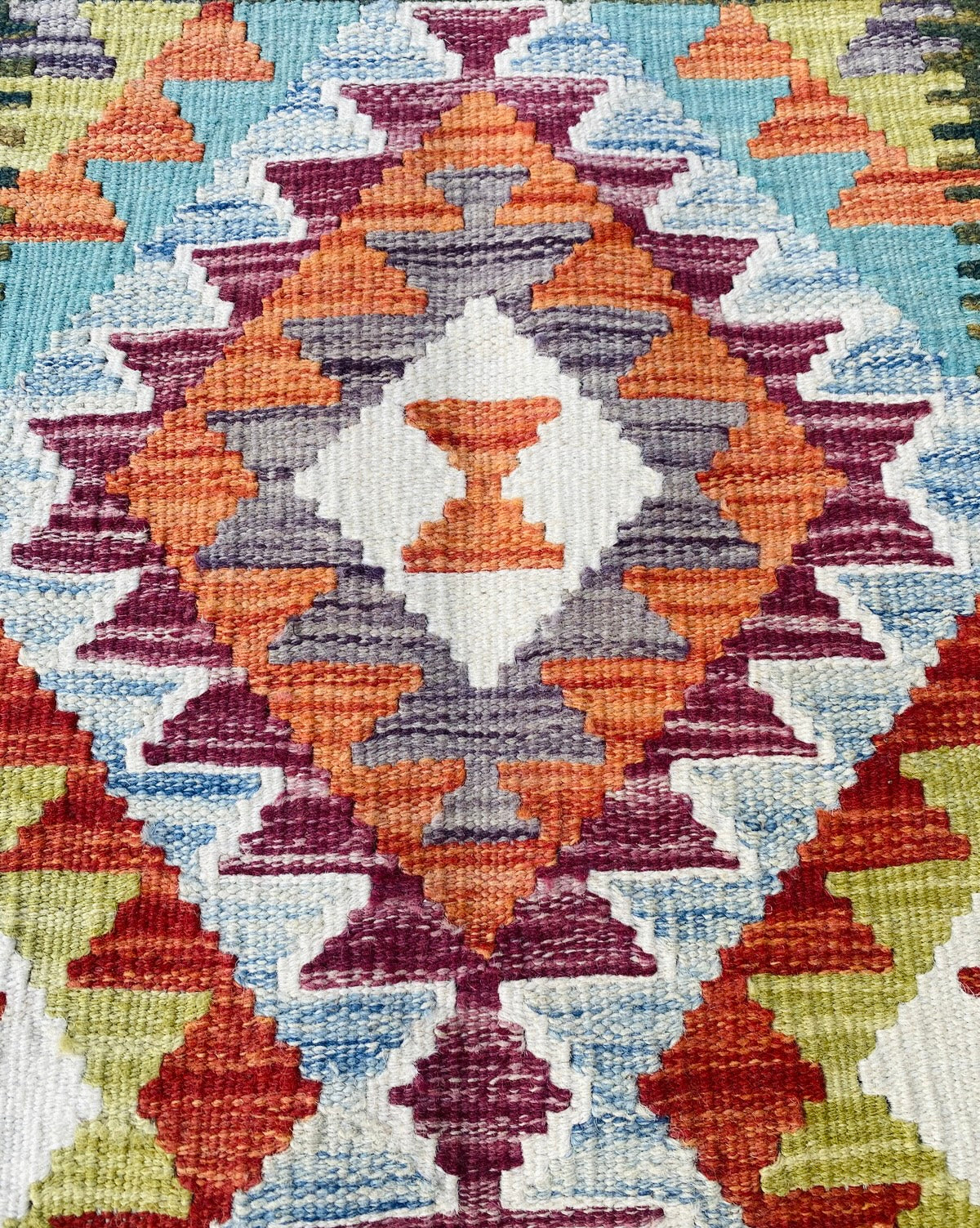 Handmade Afghan Chobi Kilim Rug 90 CM x 60 CM ( SS # 24 ).