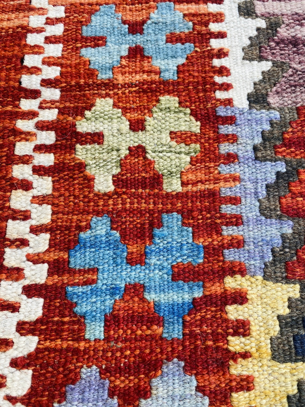 Handmade Afghan Chobi Kilim Rug 85 CM x 60 CM ( SS # 22 )